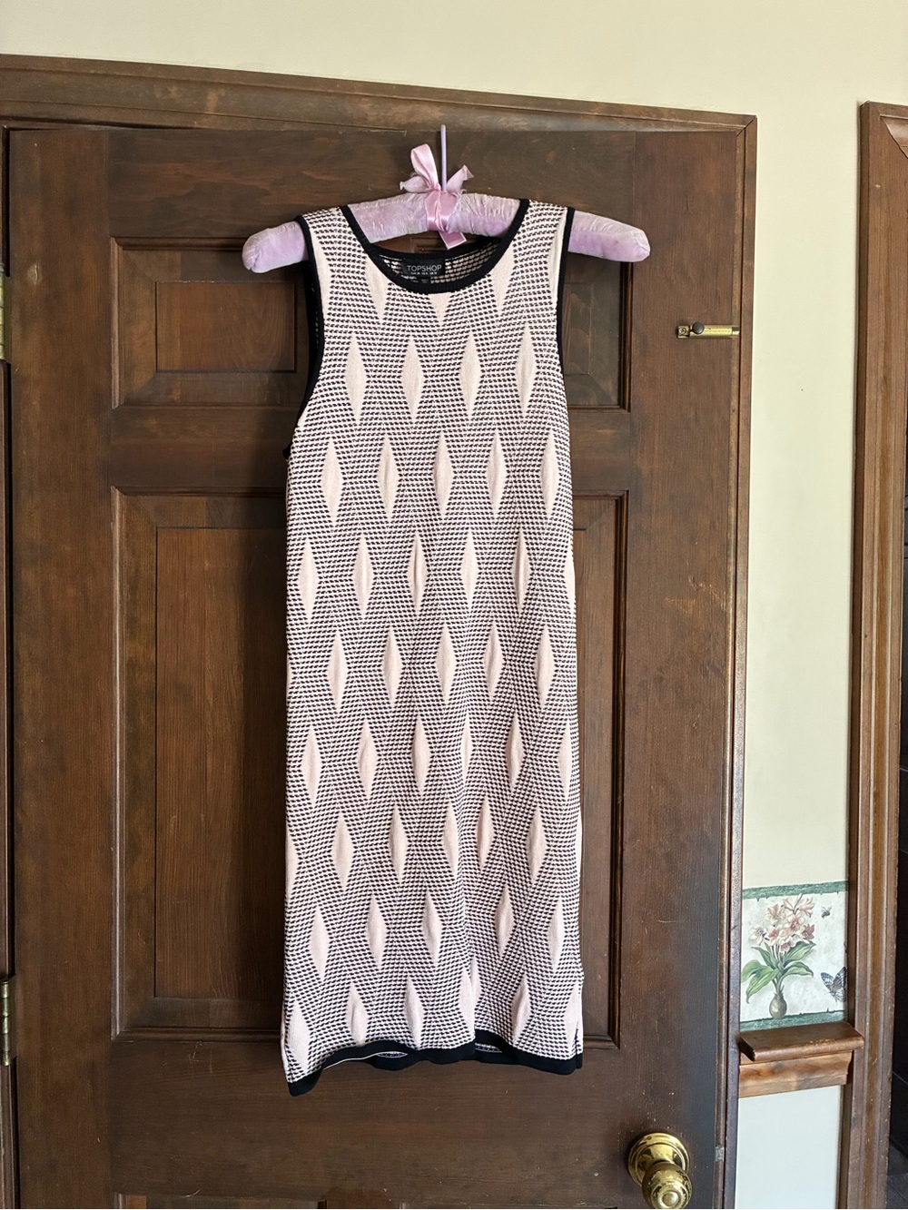 Topshop knit mini dress